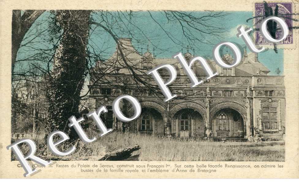 Restes du Palais de Sarcus