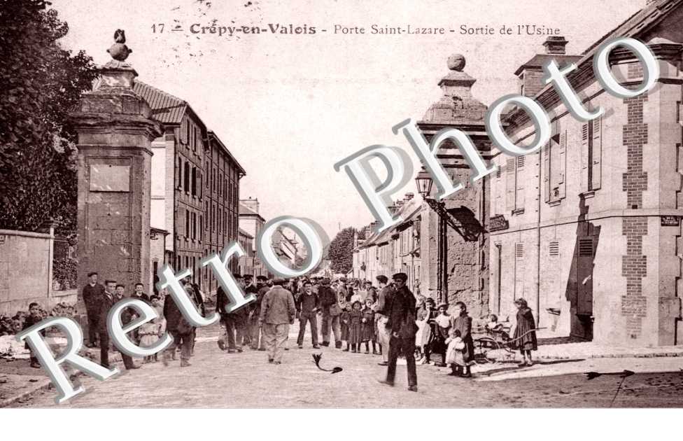 Porte Saint-Lazare, Sortie de l'Usine