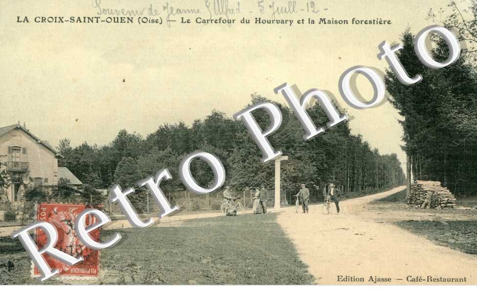 le carrefour de hourvary et la maison forestiere