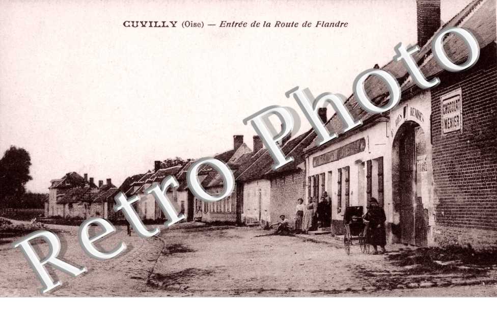Entree de la route de Flandre