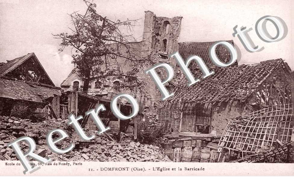 l'Eglise et la Barricade - Ruines
