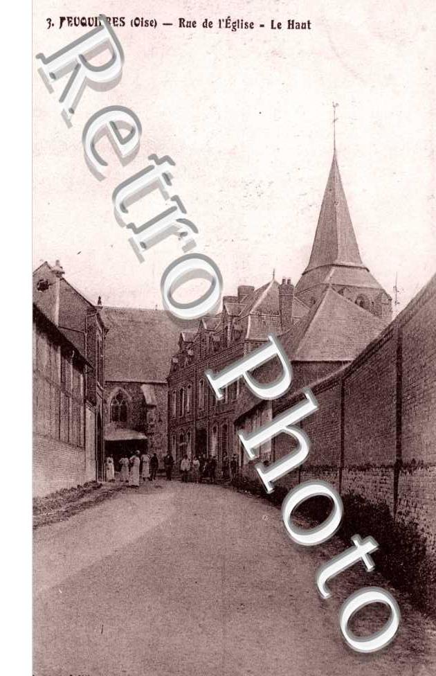 rue de la l'eglise, Le Haut