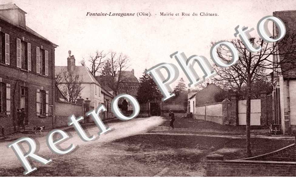 Mairie et Rue du Chateau