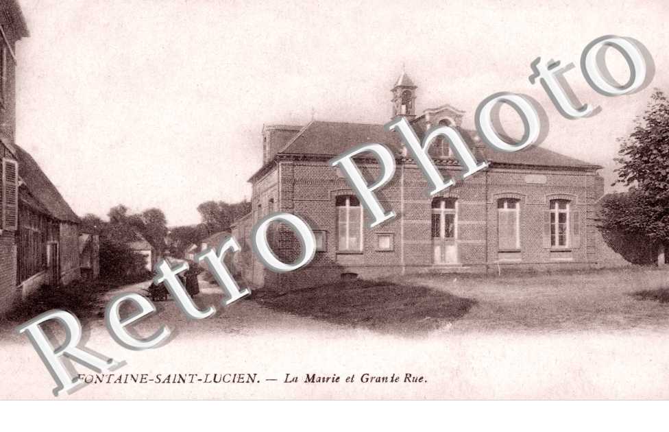 la Mairie et la Grande Rue
