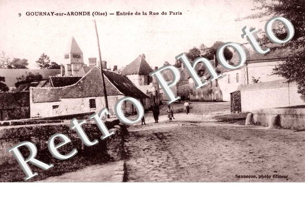Entree de la rue de Paris