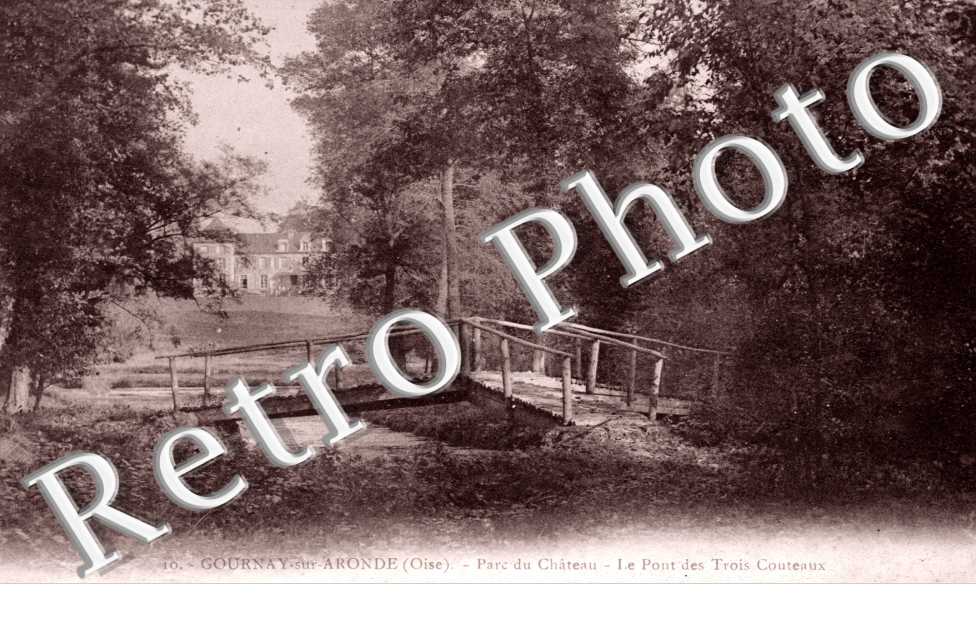 Parc du Chateau - le Pont des Trois couteaux