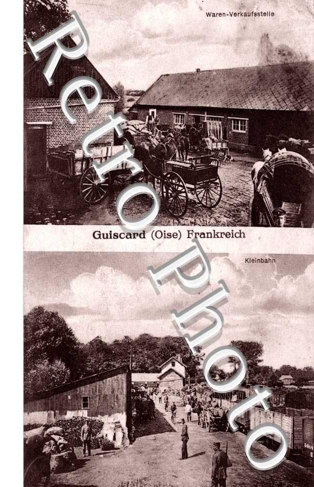 Waren-Verkaufsstelle - Kleinbahn  ( la gare )