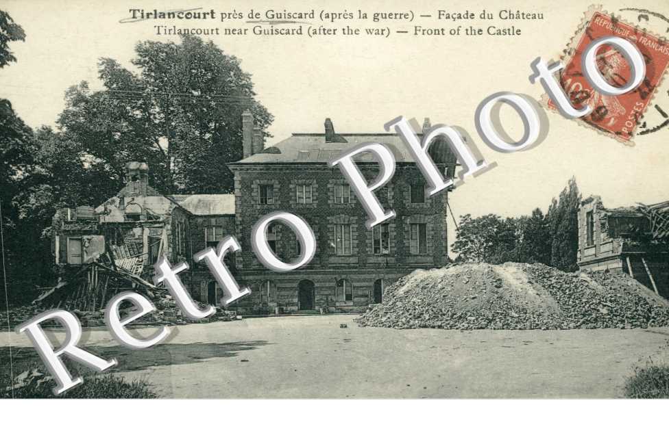 Tirlancourt - Facade du Chateau
