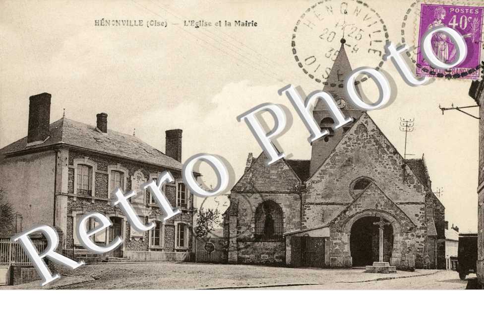 l'Eglise et la mairie