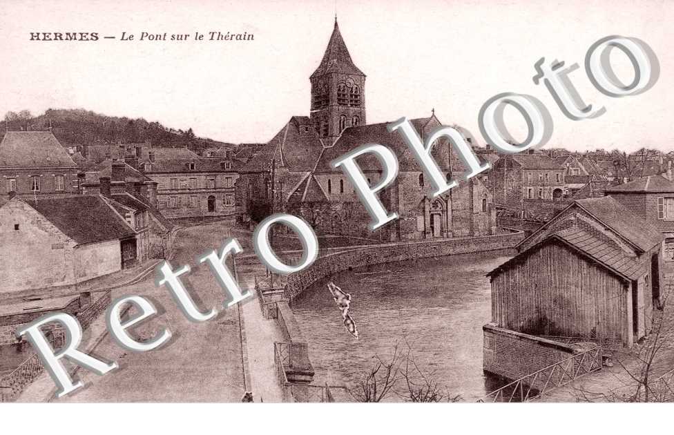 Le pont sur le Therain