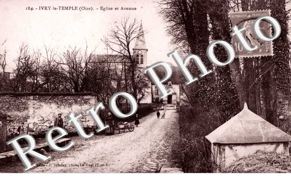 Eglise et avenue