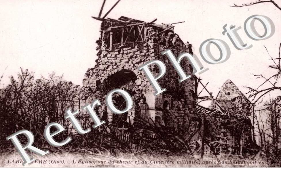 l'Eglise en ruines