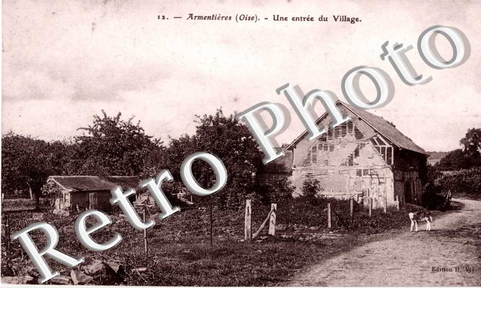 Armentieres une entree du village