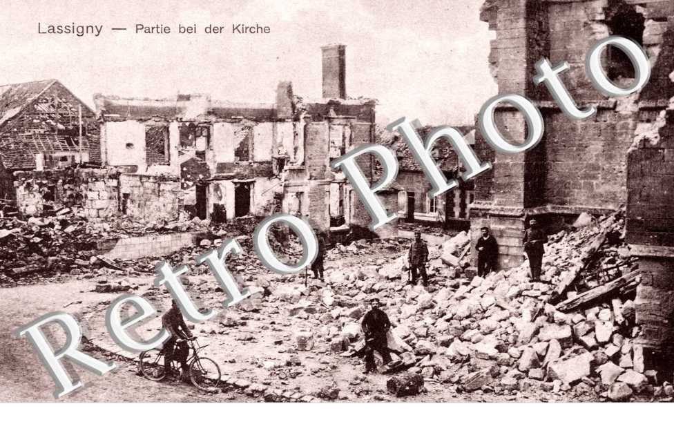 Partie bei der Kirche - Ruines