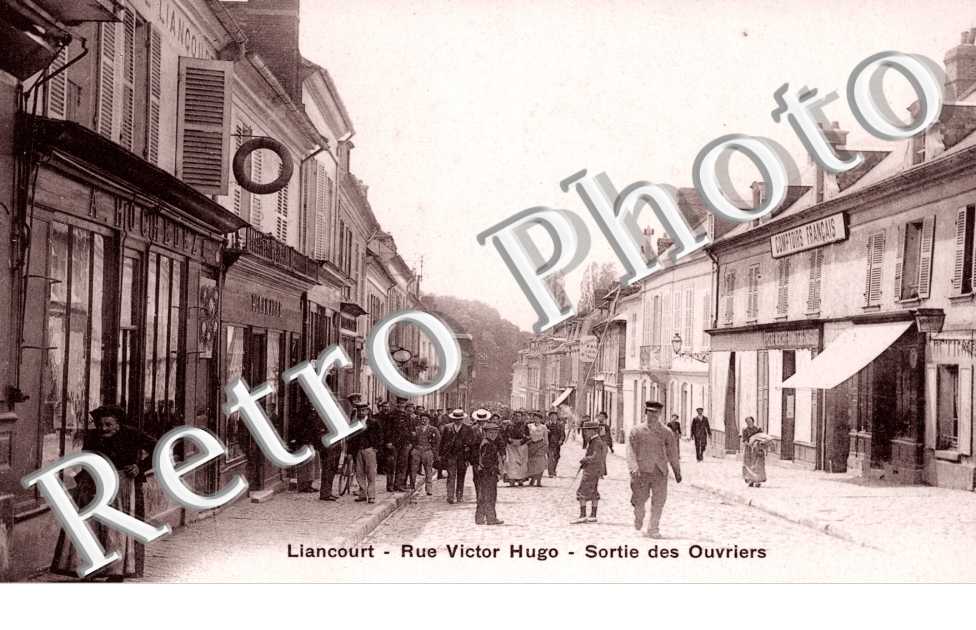 rue Victor Hugo, sortie des ouvriers