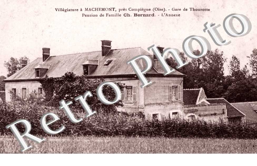 Gare de Thourotte, pension de Famille Bernard, l'Annexe