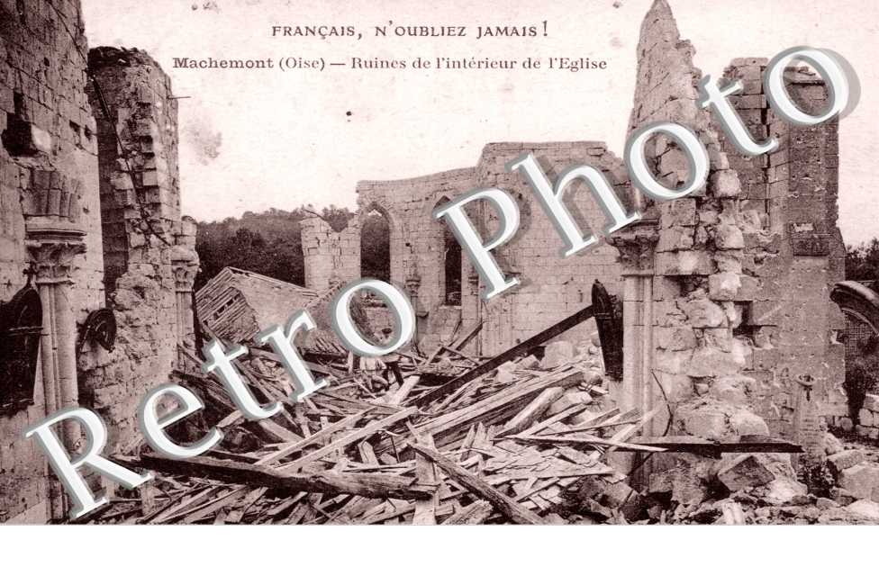 Ruines de l'Intérieur de l'Eglise