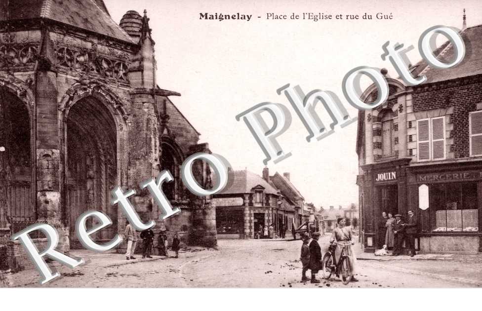Place de l'Eglise et Rue de Gue