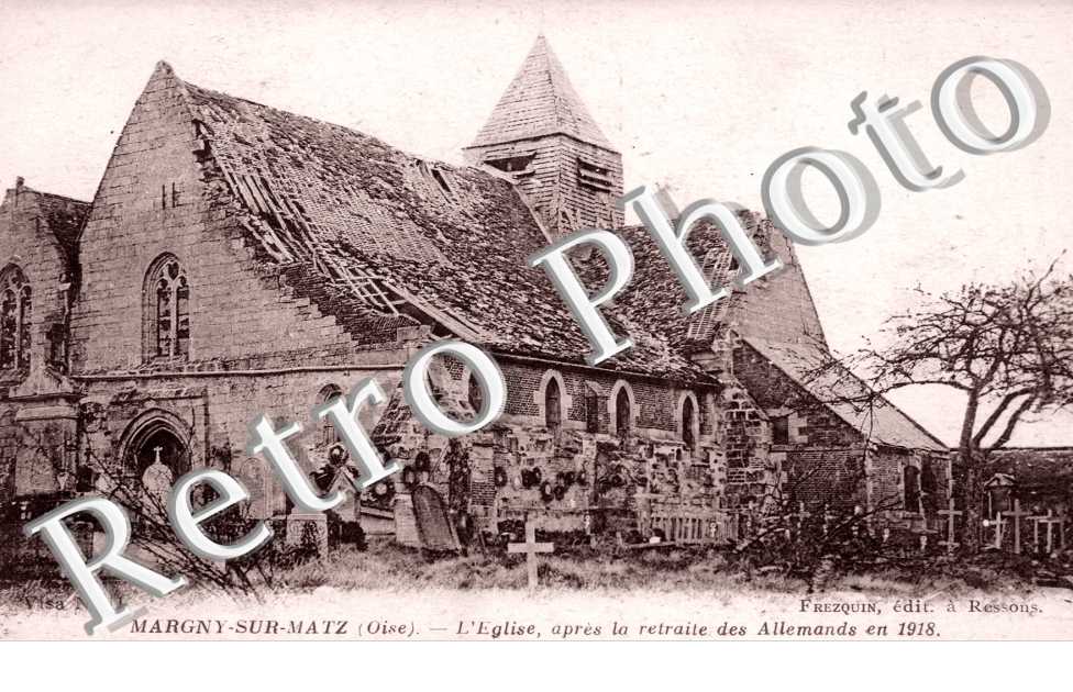 L'Eglise après la retraite des Allemands