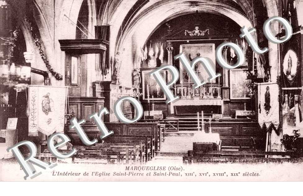 l'intérieur de l'église Saint-Pierre et Saint-Paul