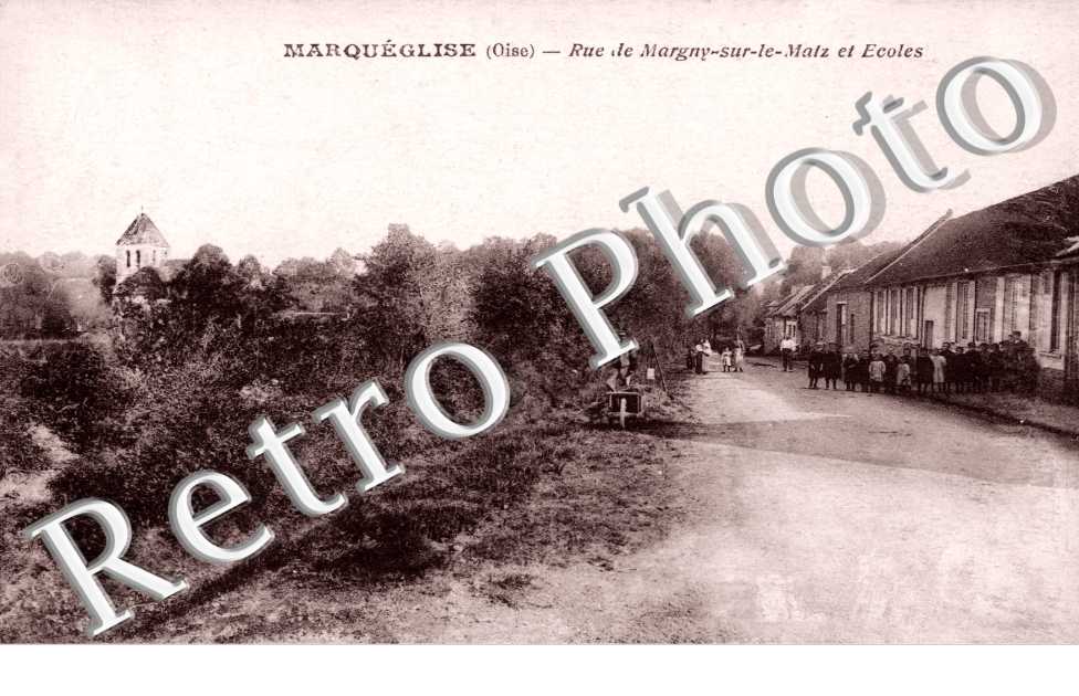 Rue de Margny-sur-le(Matz et Ecoles