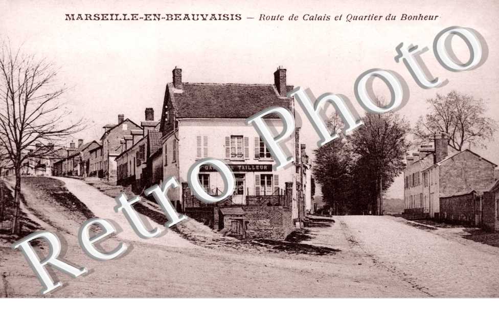 Route de Calais et Quartier du bonheur
