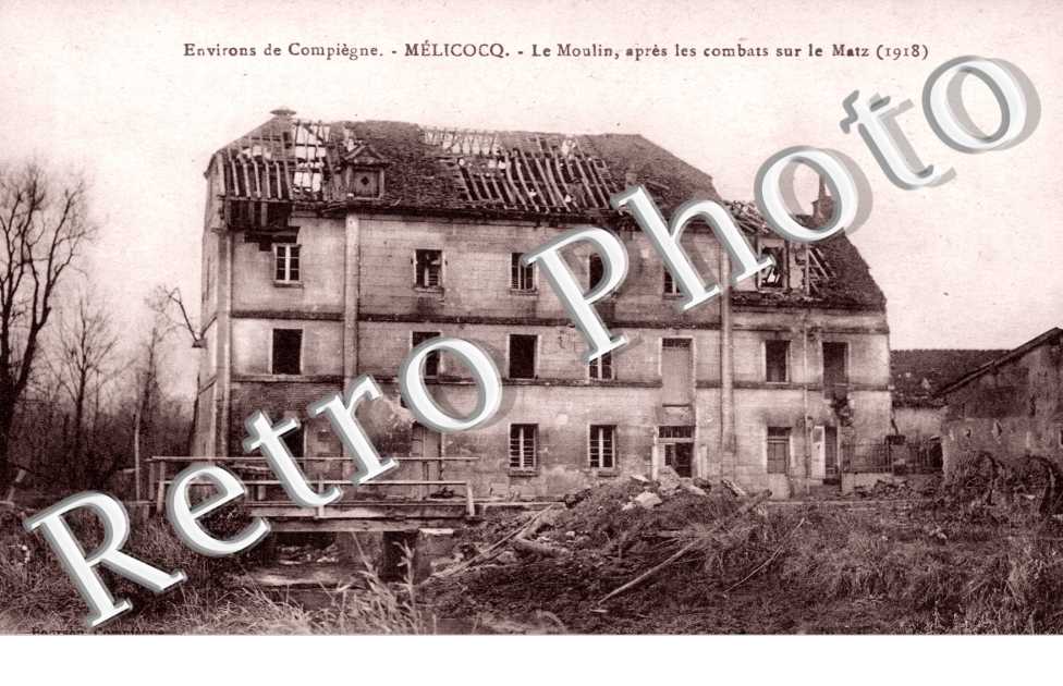 le Moulin après les combats