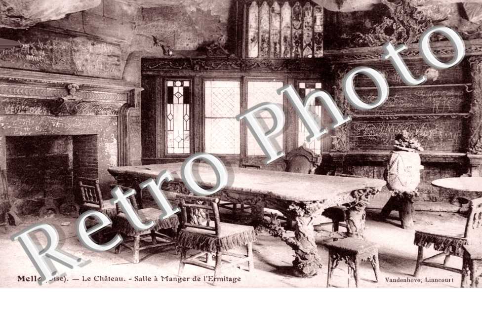 le chateau, salle a manger de l' ermitage