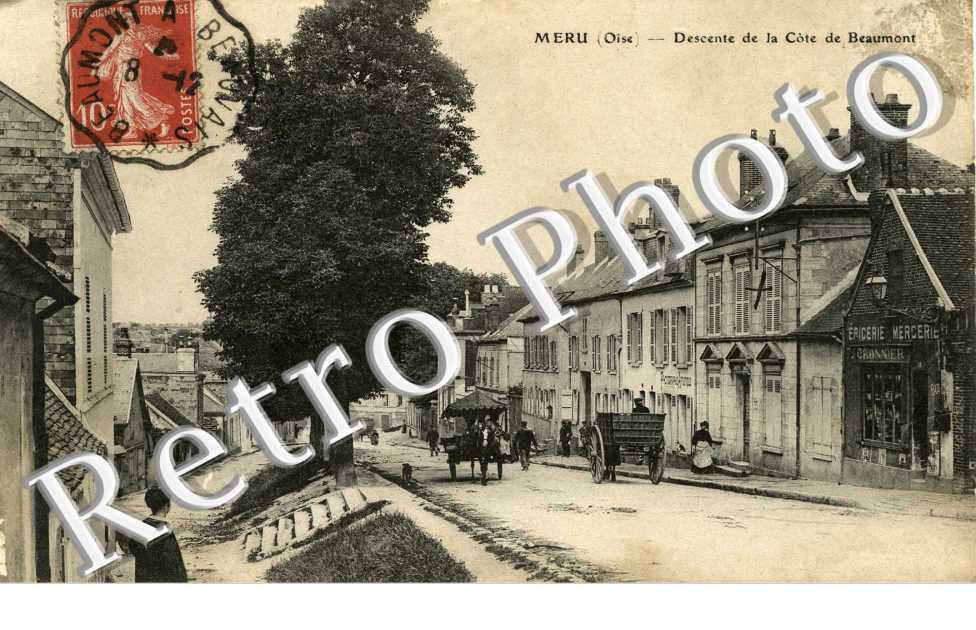 Descente de la cote de Beaumont