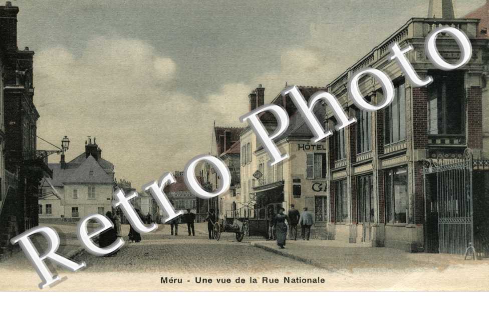 Une vue de la rue nationale