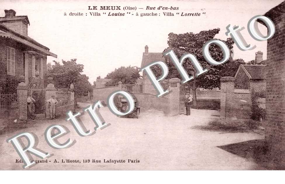 Rue d&#039;en bas villa "louise" et "lorrette"