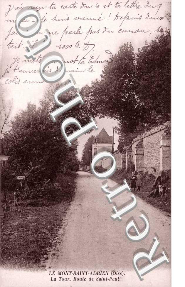 La tour - Route de Saint Paul
