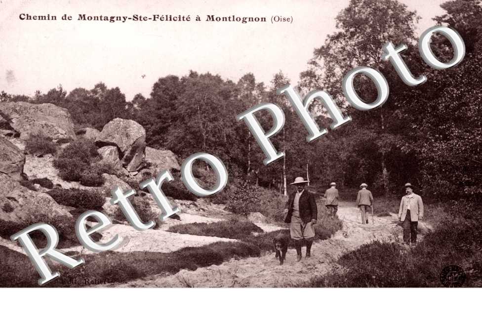 Chemin de Montagny-saint-Felicite a Montlognon