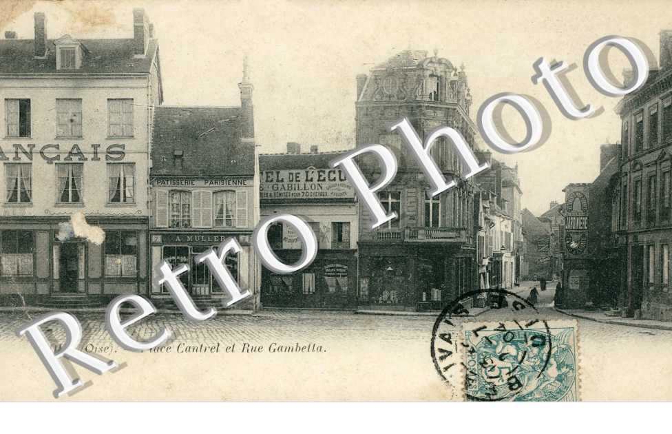 place cantrel et rue Gambette