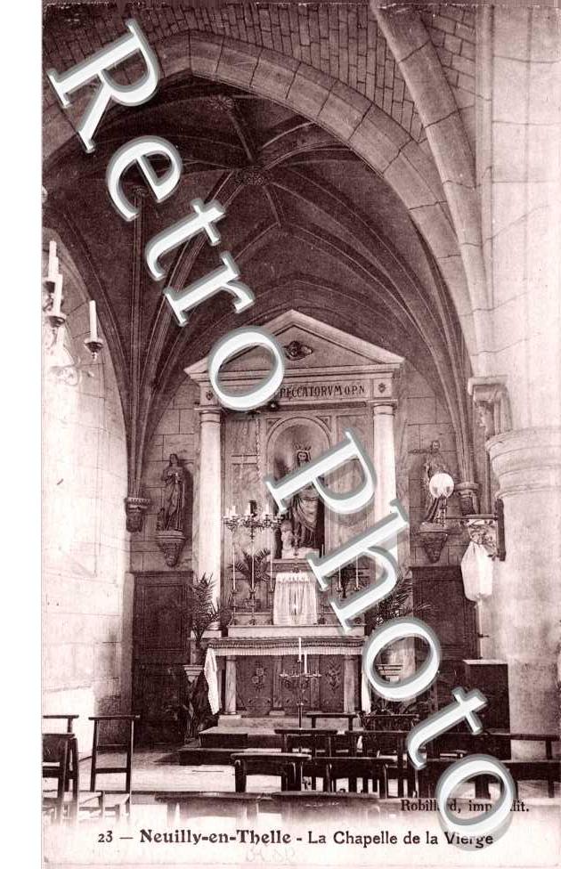 Intérieur de le Chapelle de la Vierge