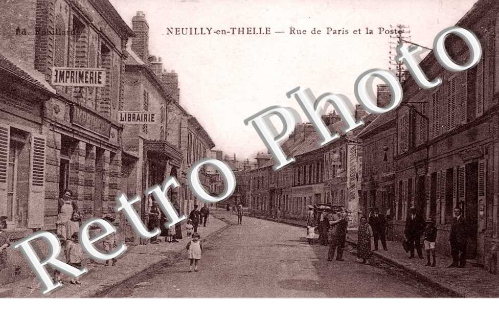 rue de paris et la poste