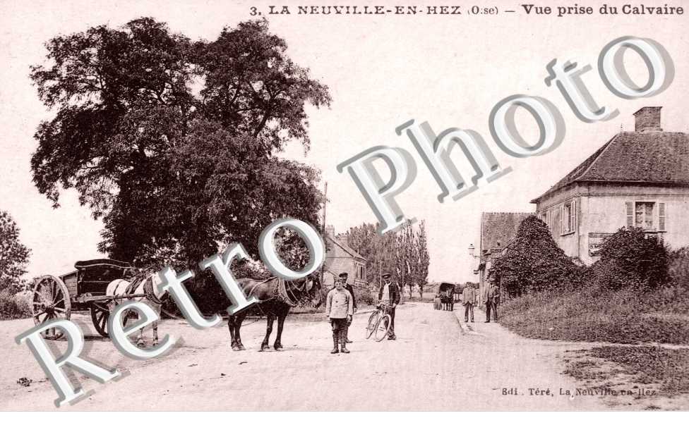 Vue prise du Calvaire
