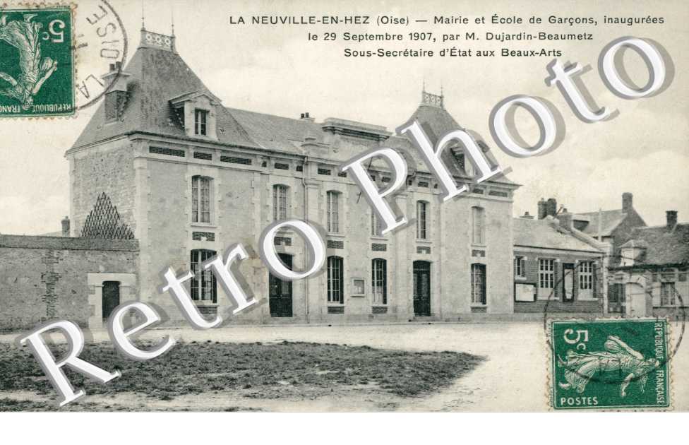 Mairie et Ecole de Garçons