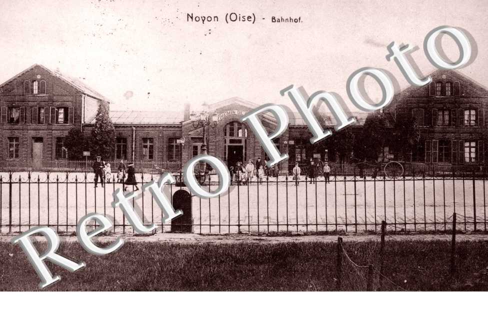 Bahnhof - la gare en 1916