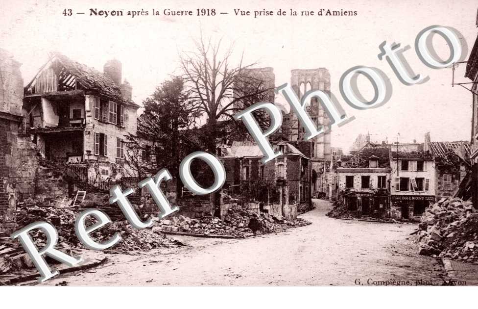 rue d'Amiens - Ruines