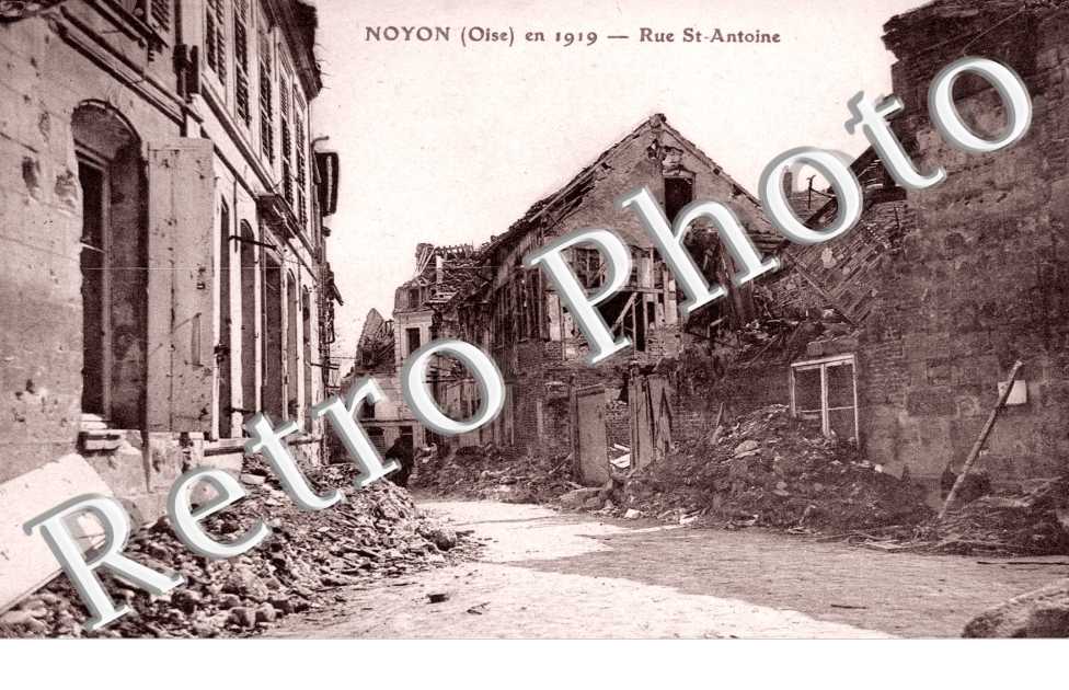 rue Saint Antoine - Ruines