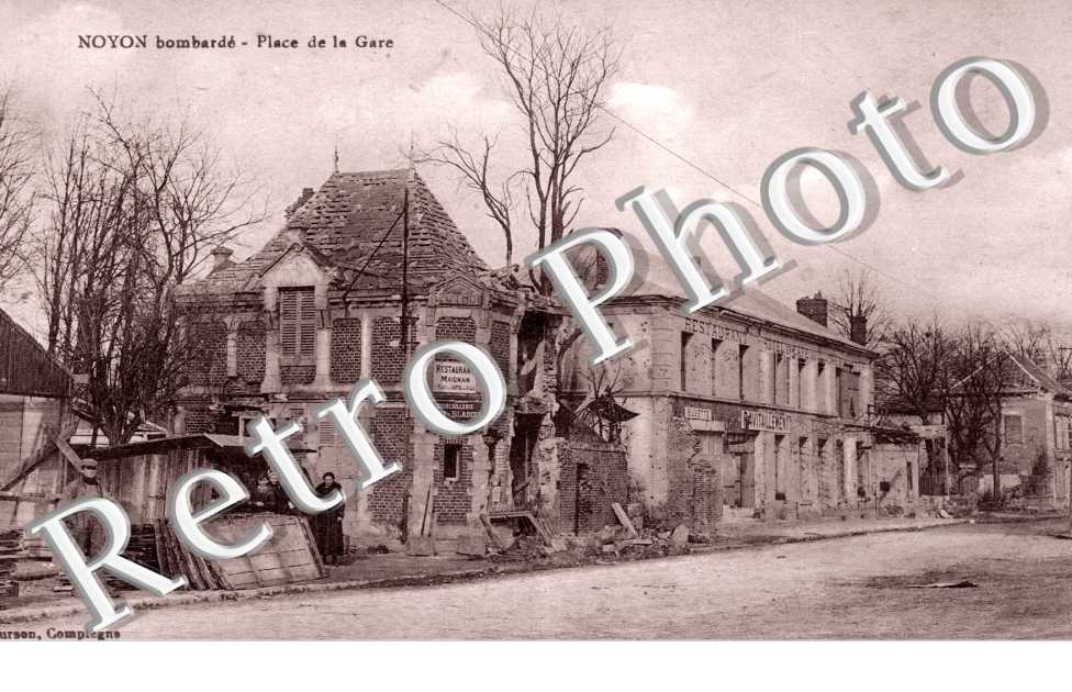 place de la gare - Ruines