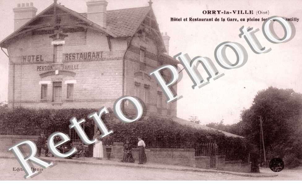 Hotel et Restaurant de la Gare en pleine foret de Chantilly