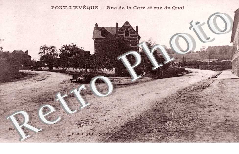 Rue de la gare et rue du quai