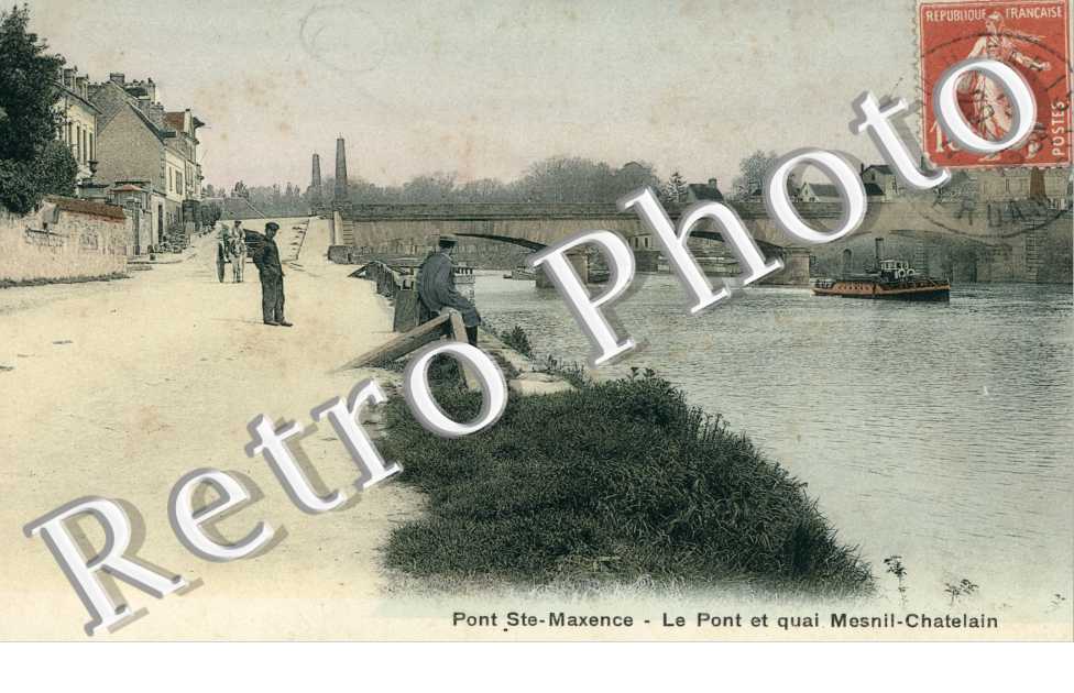le pont et Quai Mesnil Chatelain