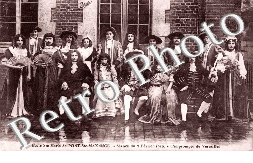 Ecole Sainte Marie - L'impromptu de Versailles - Seance du 7 Fevrier 1910