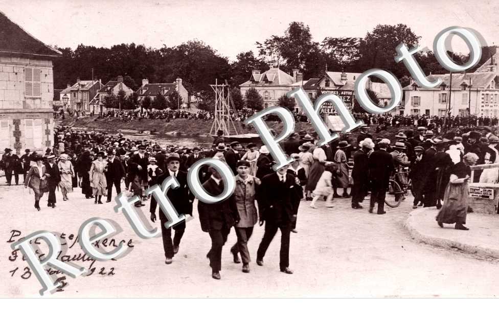 Pont Ste Maxence Fete nautique 13 aout 1922