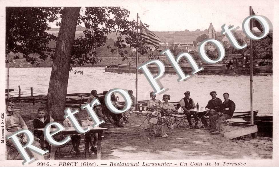 Restaurant Larsonnier, Un coin de la Terrasse