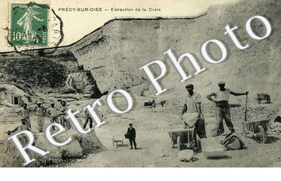 Extraction de la craie