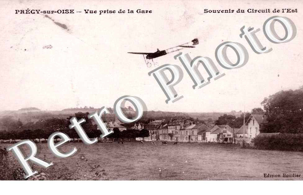 vue prise de la gare - Avion